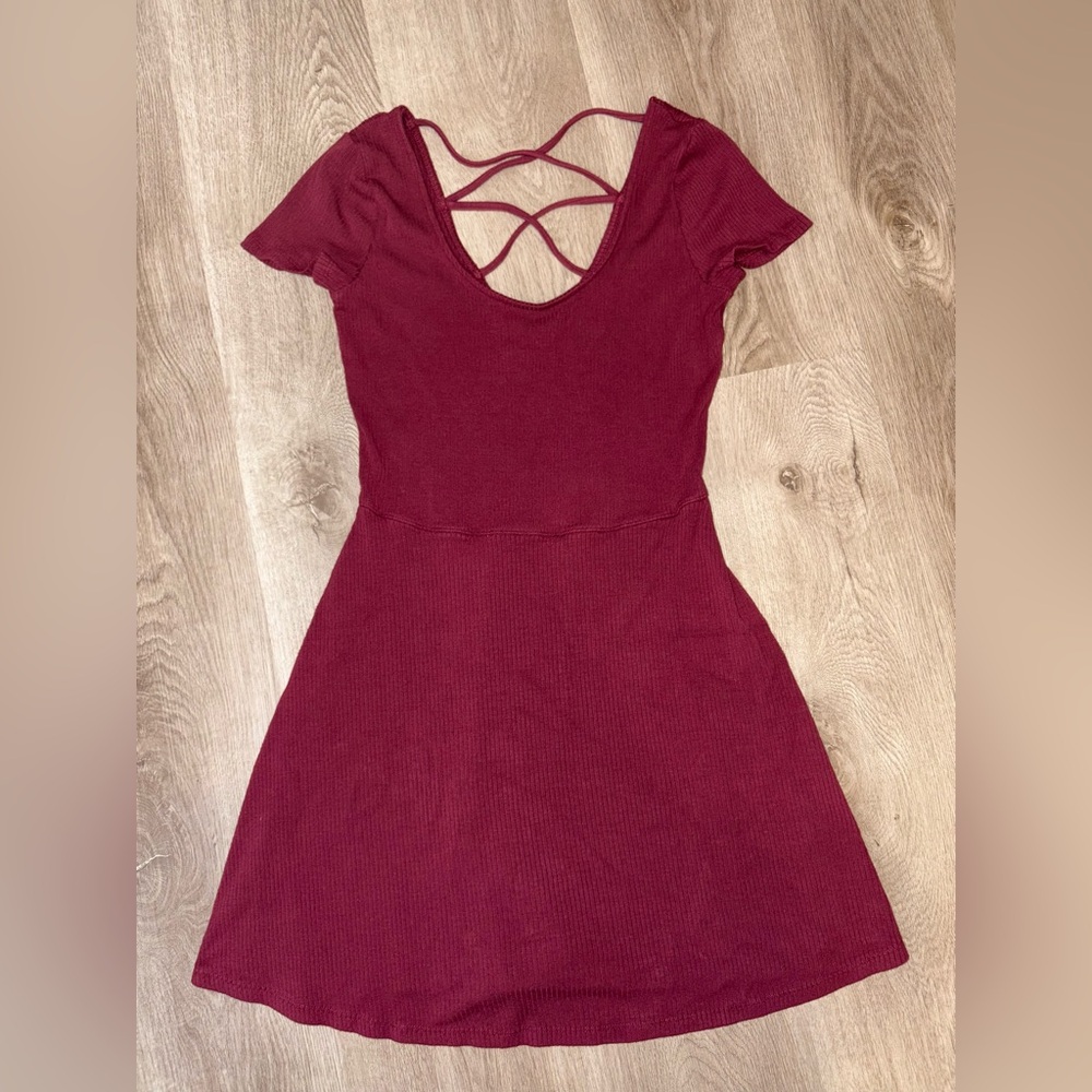 Hollister Open-Back Mini Dress